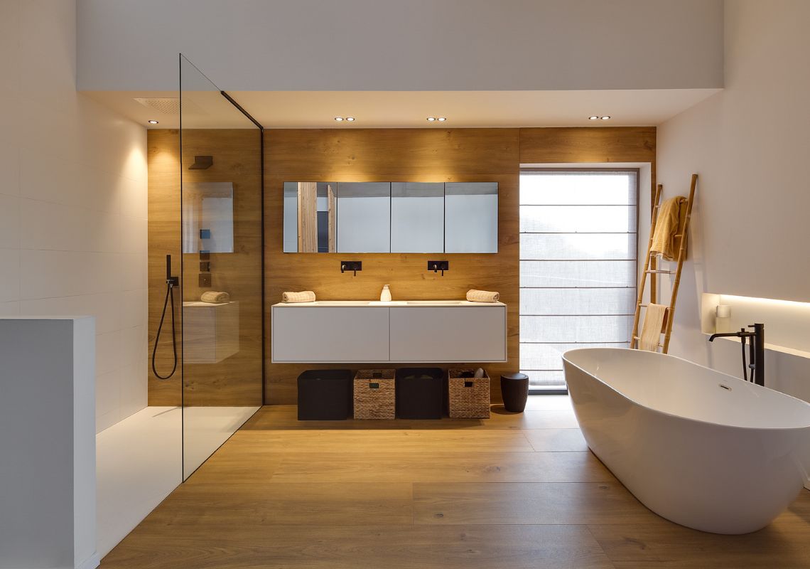 Vivienda unifamiliar aislada Casa Corbins1 bañera dormitorio