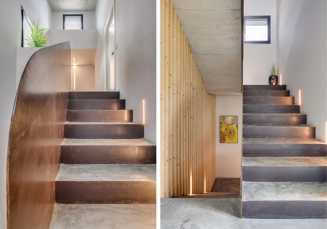 Vivienda unifamiliar aislada Casa Corbins1 escalera