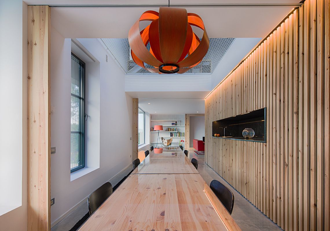 Vivienda unifamiliar aislada cocina comedor Casa Rodoreda15