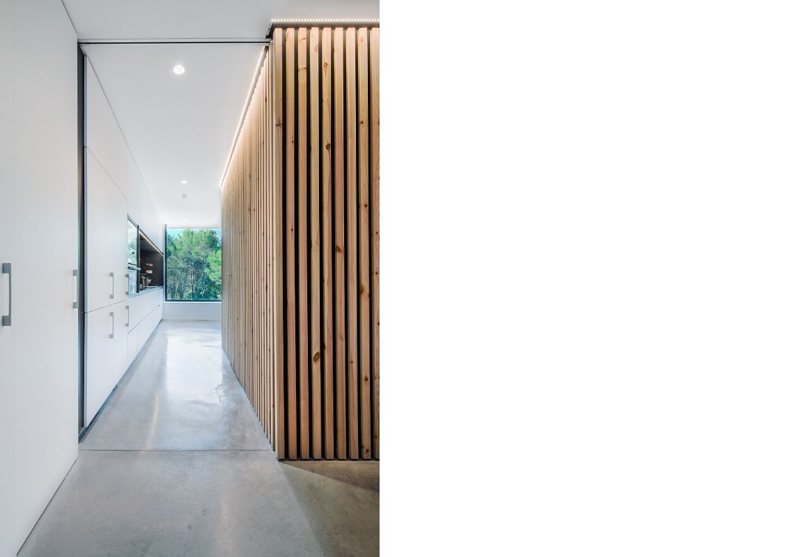 Vivienda unifamiliar aislada Casa Rodoreda15 pasillo